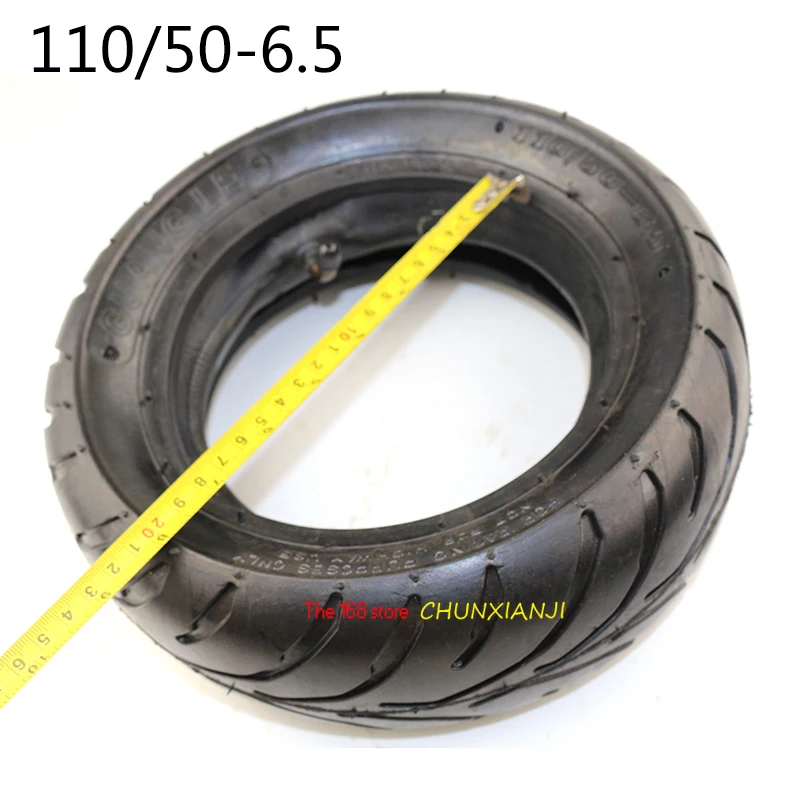 

Good quality 110/50-6.5 Rear Tire& 110/50-6.5 Inner Tube Bent Valve fits 49cc Mini Dirt Bike e Scooter Mini Moto