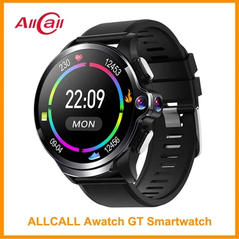 

4G Allcall Awatch GT Smart Watch GPS 3GB 32GB 1260mAh 1.6 Inch Dual Camera Face ID IP67 Waterproof Sport Smartwatch
