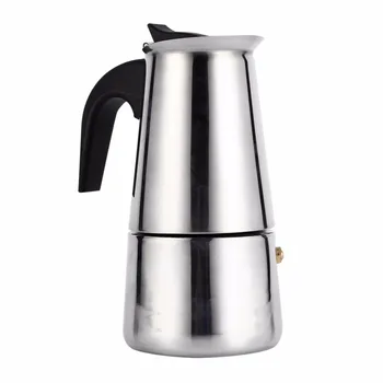 

Stainless Steel Coffee Pot Mocha Espresso Latte Percolator Stove Coffee Maker Pot Percolator Drink Tool Cafetiere Latte Stovetop