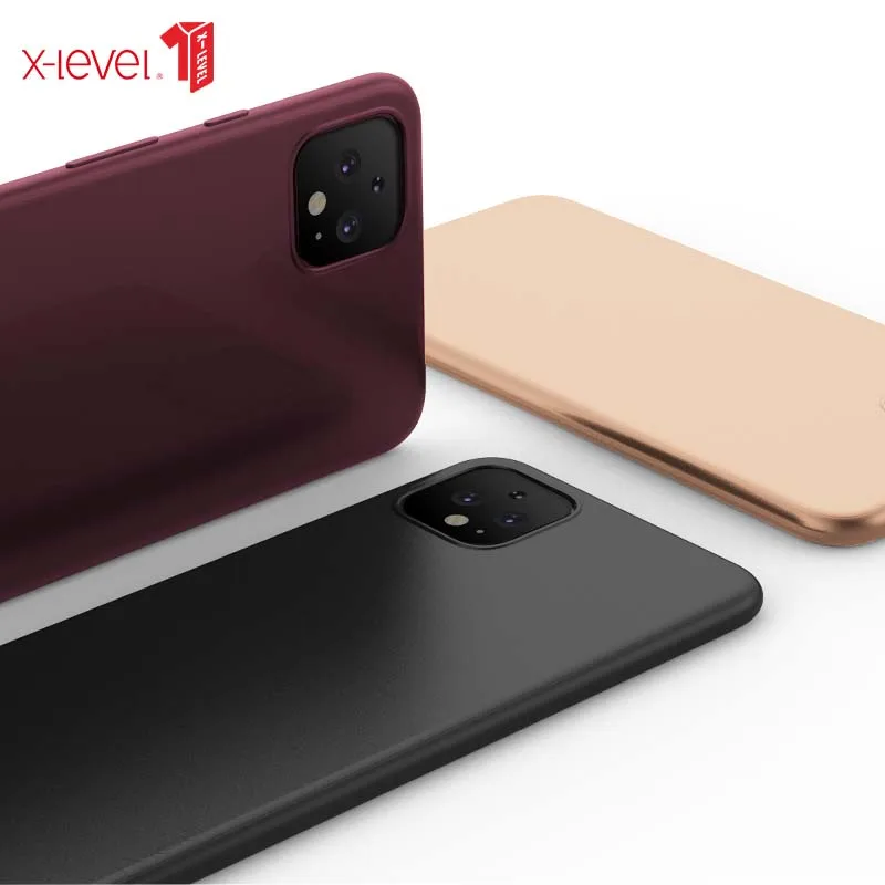 Для Google Pixel 4XL чехол Ультратонкий Мягкий ТПУ Матовый накладка для пикселей 4A 5G / 4G