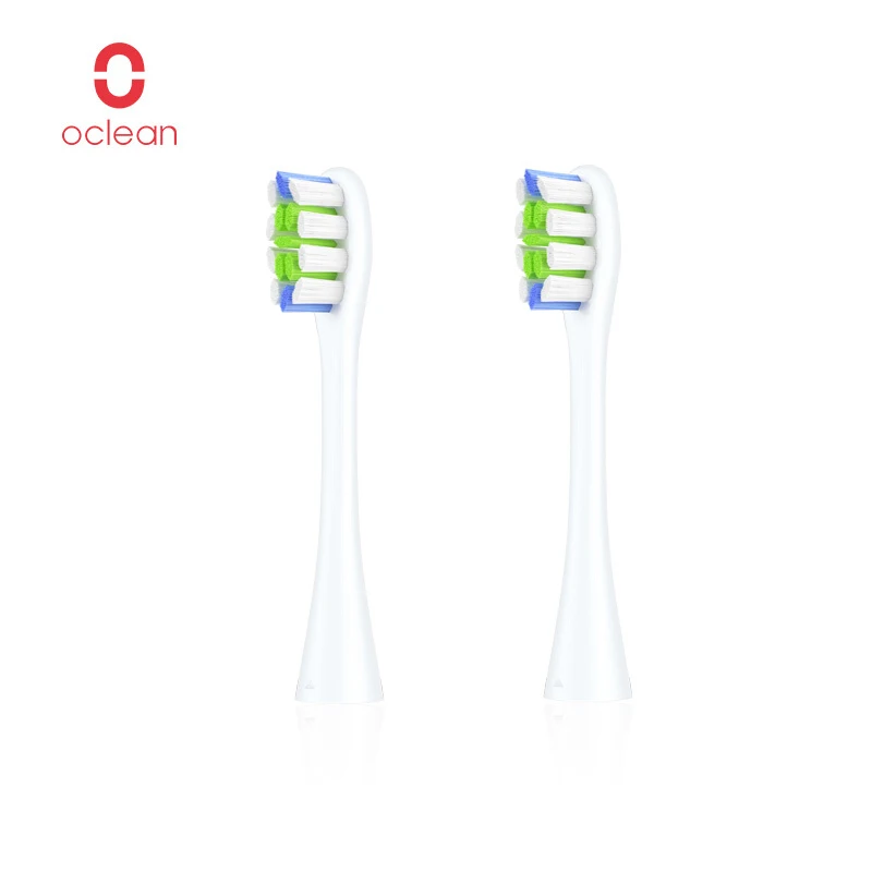 Оригинальные Насадки для электрической зубной щетки Oclean, 2 шт., Глубокая чистка|Электрические зубные щетки| | АлиЭкспресс