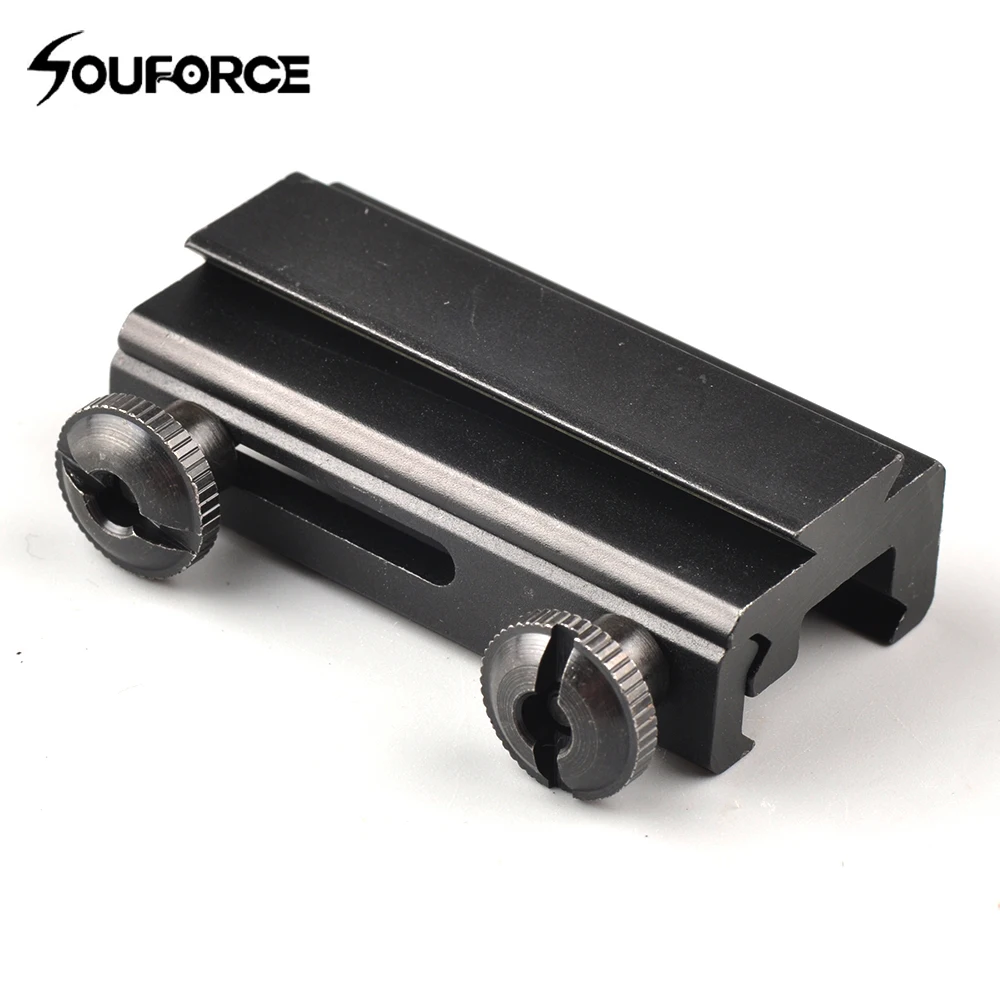 20 мм металлический конверсионный рельсовый Базовый адаптер подходит для 11 мм прицел рейка для охоты прицел лазерный прицел