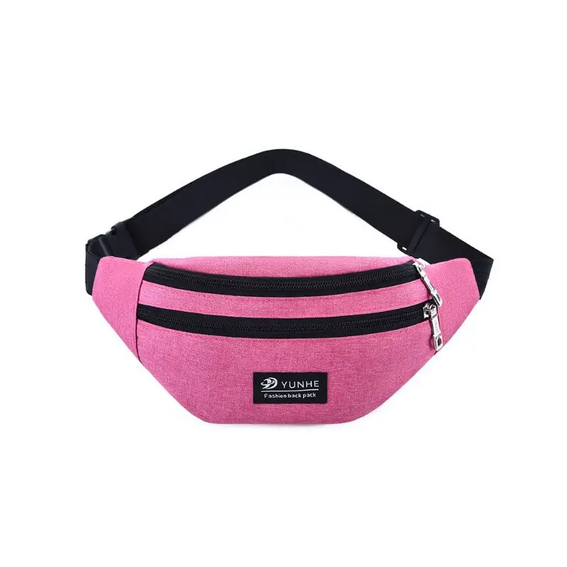 Женская поясная сумка для путешествий на бедрах сумка на плечо маленькая сумочка нагрудные мешочки для телефона H8WD - Цвет: pink