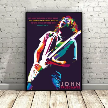 

John Frusciante Art Canvas Poster Wall Pictures for Living Room Dropshipping