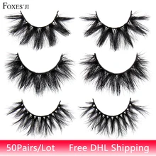 FOXESJI 50Pairs/lot Lashes Mink Eyelashes Bulk Wholesale Fluffy Volume Soft Wispy 3D Mink Lashes Eyelash Full False Eyelashes FOXESJI 50Pairs/lot Lashes Mink Eyelashes Bulk Wholesale Fluffy Volume Soft Wispy 3D Mink Lashes Eyelash Full False Eyelashes