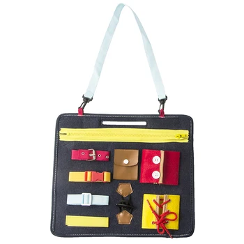 

Baby Learn To Dress Snap Zip Tie Shoe Laces And Buckle Learning Toys Education Basic Life Skills Teaching Toy