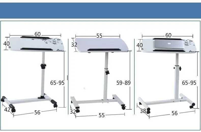 Ufficio Lap Bureau Meuble Para notebook support Ordinateur портативный ноутбук Mesa Tablo регулируемая Таблица исследований компьютерный стол