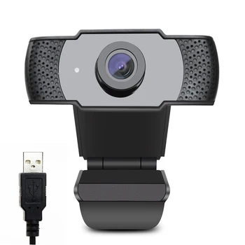 

New USB Web Camera 1080P HD Computer Camera Webcams Built-In Sound-absorbing Microphone Dynamic Resolution
