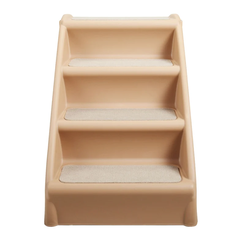 4 Steps Pet Dog Stairs Folding Strong ABS Cat Ramp Indoor Outdoor With Built-in Safety Features Puppy Cat Climbing Ladder PT0166 (4)