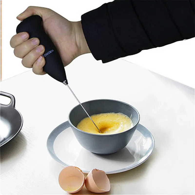

Electric Milk Frother Automatic Handheld Foam Coffee Maker Egg Beater Milk Cappuccino Frother Portable Kitchen Coffee Whisk Tool