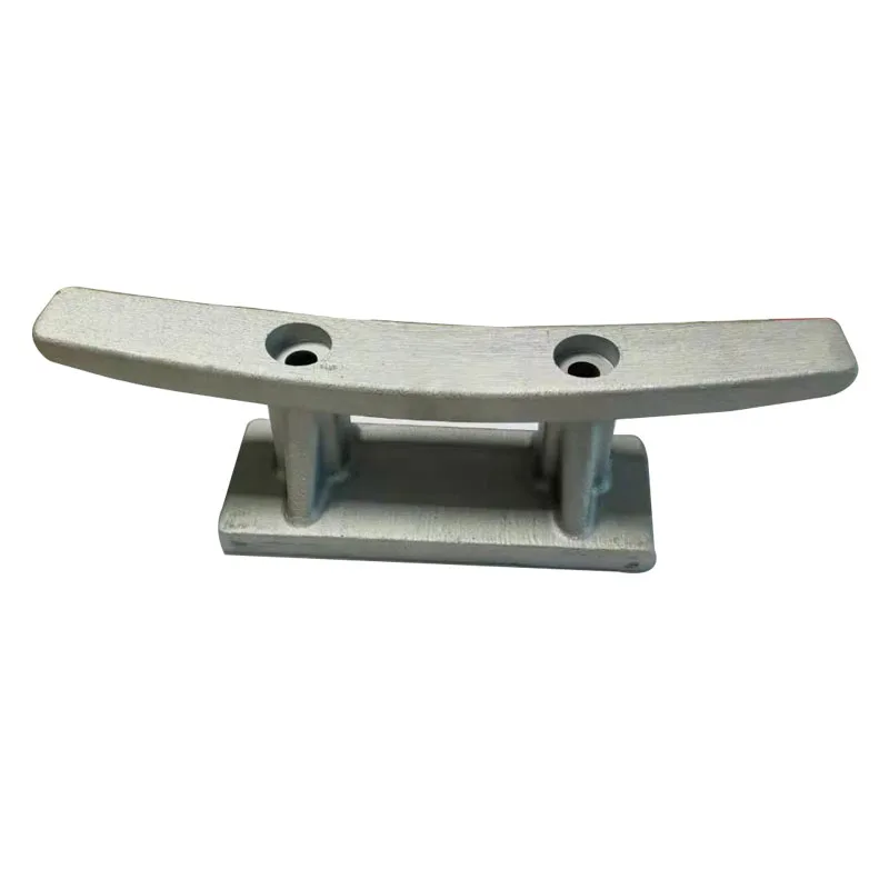 

Boat Aluminum Mooring Cleat 13.5 inch 2 Hole Base Deck Marine Fender Rope Tie Hardware