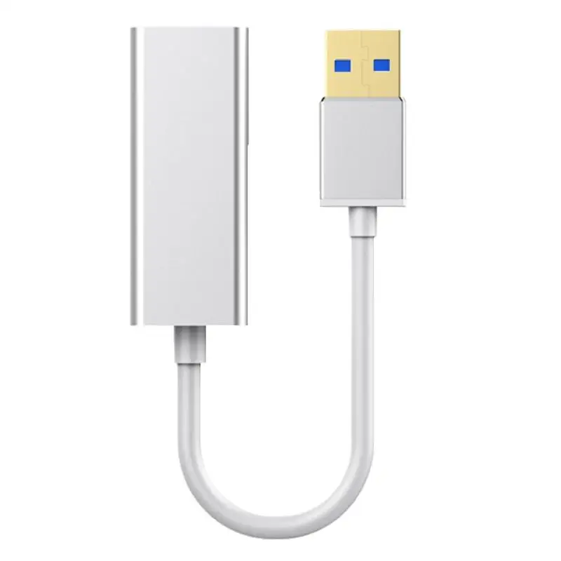 Адаптер Ethernet Установите и удалите Удобный Простой S3-8153-U из алюминиевого сплава USB3.0 в RJ45 гигабитный конвертер