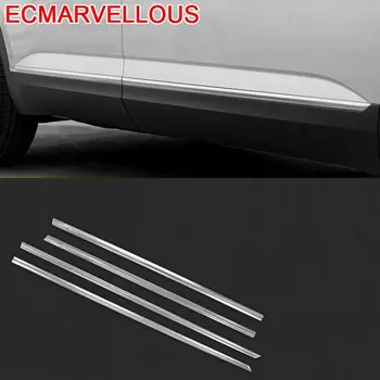 

Auto Window Body Trunk Rear Bumper Automobile Modified Chromium Car Styling Accessories Protecter 18 19 FOR Volkswagen Teramont