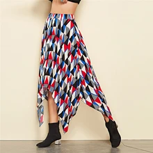 Женская длинная Макси-юбка в Корейском стиле, летняя юбка в стиле Харадзюку, винтажная юбка, большие размеры, женские юбки mujer moda юбки, Женская юбка