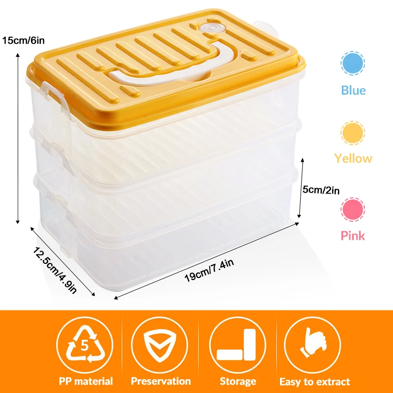Konco холодильник Microwavable свежий хранения коробка анти-перекрестный вкус портативный яйцо овощи фрукты коробка для хранения еды