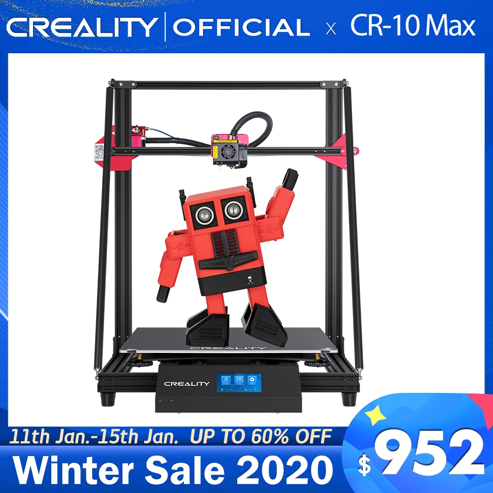 Принтер CREALITY 3D CR 10 Max BL с датчиком автоматического выравнивания сенсорный ЖК