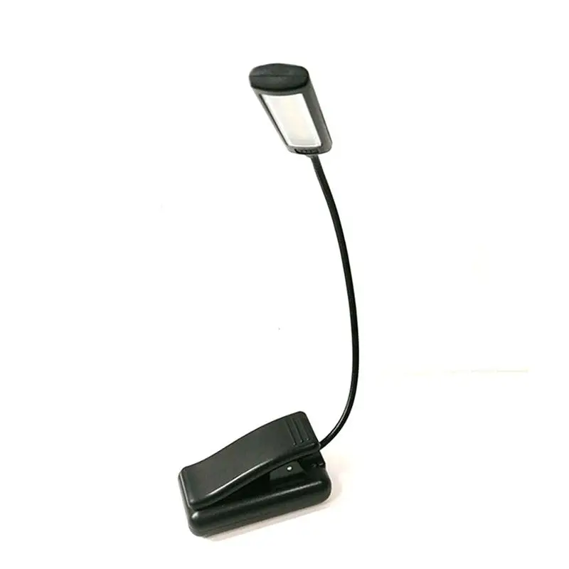 

LED Flexible Clip lamp Table Lamp USB Rechargeable Reading Desk Lamp Portable Table Lights Student Dormitory Eye Protection