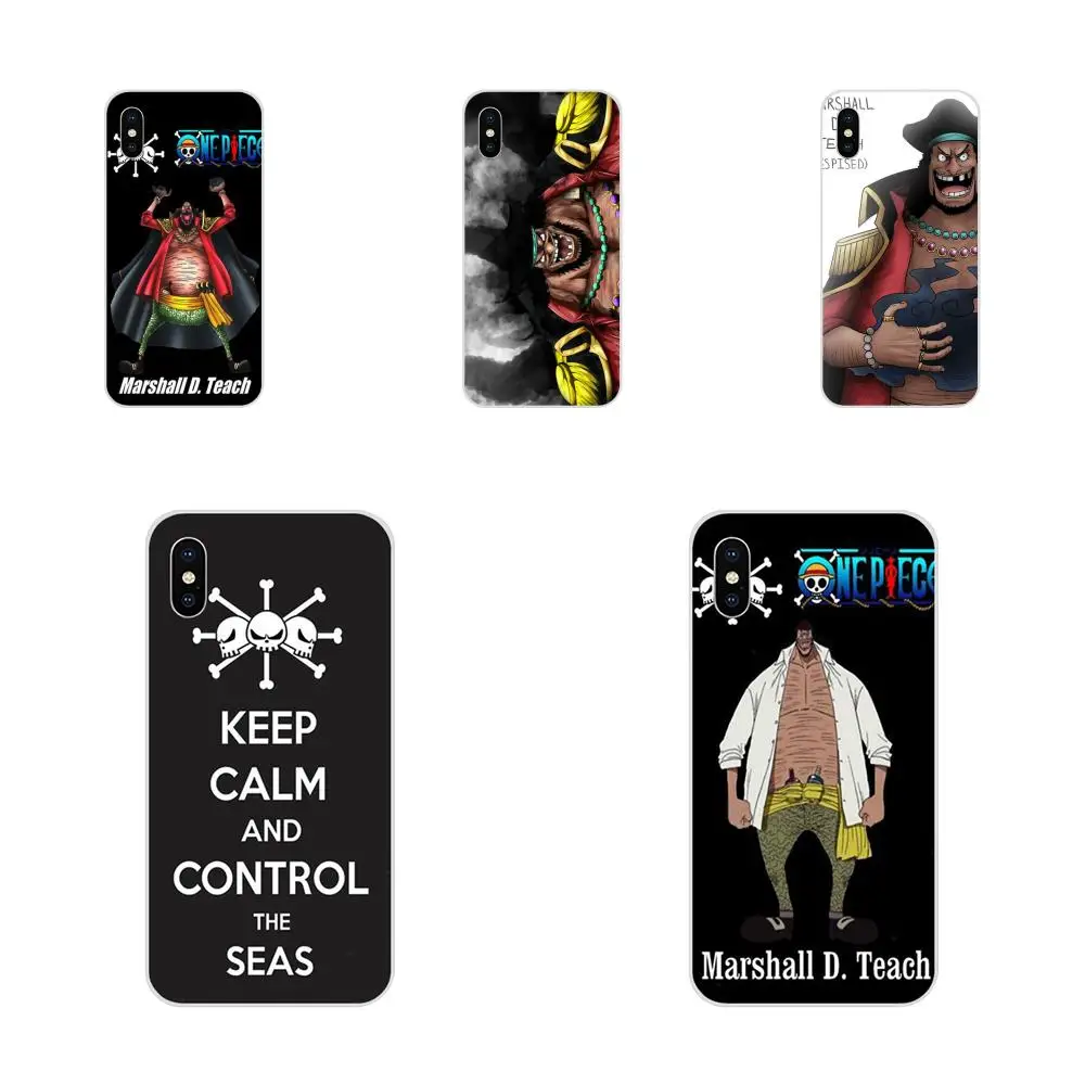 Аниме one piece Marshall D Teach для huawei P7 P8 P9 P10 P20 P30 Lite Mini Plus Pro Y9 Prime P Smart Z 2018 2019 мягкий новый