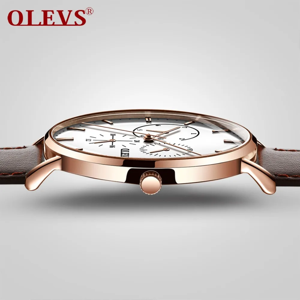 OLEVS, мужские часы, Топ бренд, Роскошные Кварцевые часы для мужчин, календарь, Бизнес Стиль, повседневные, Relogio Masculino, водонепроницаемые мужские наручные часы