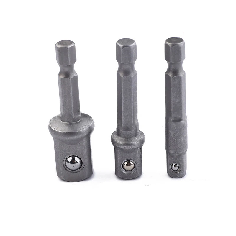 3 шт. набор адаптеров с шестигранным хвостовиком ударные сверла 1/4 3/8 1/2