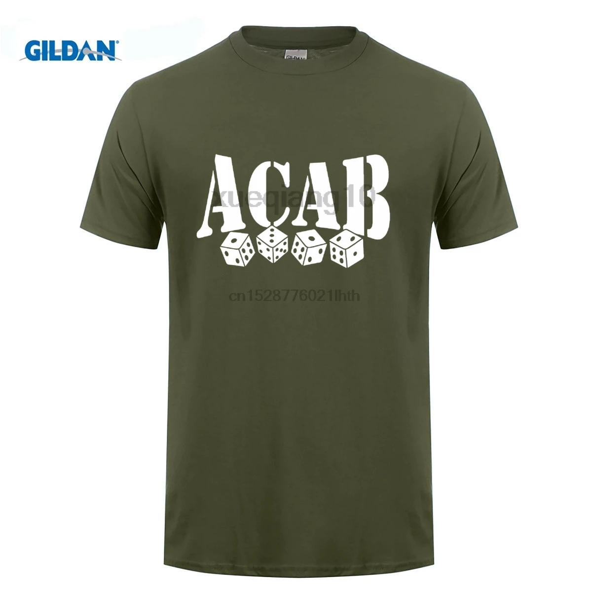 Модная футболка из 100% хлопка ACAB 1312| |