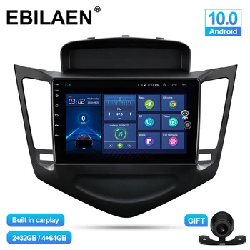 

EBILAEN Car Multimedia player For Chevrolet Cruze 2009-2015 Android 10.0 Autoradio GPS Navigation Radio Camera Headunit Carplay
