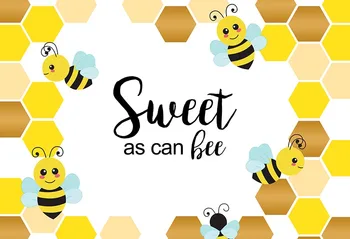 

Photophone Baby birthday photo backgrounds vinyl Fotografia sweet bees Photography backdrops for kid Photo Studio props lv-1873