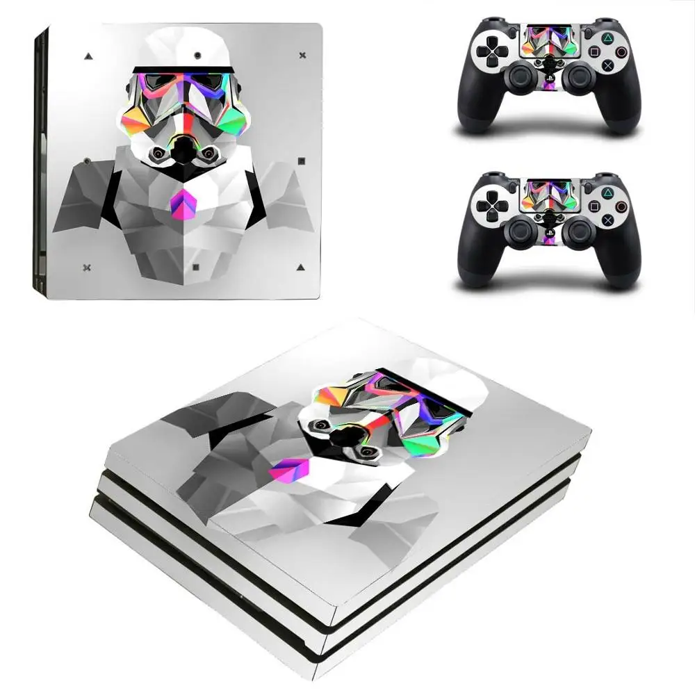 YSP4P-2285 Star Wars: The Force Awakens PS4 Pro наклейка s PS 4 Play station 4 Pro виниловые наклейки для игровой консоли playstation 4 Pro - Цвет: YSP4P-2285