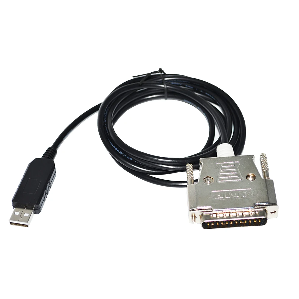 

FT232RL RS232 USB TO D-SUB 25P DB25 MALE ADAPTER SERIAL PROGRAM COMMUNICATION CABLE FOR YAMAHA ROBOT ERCX SRCX CONTROLLER TO PC