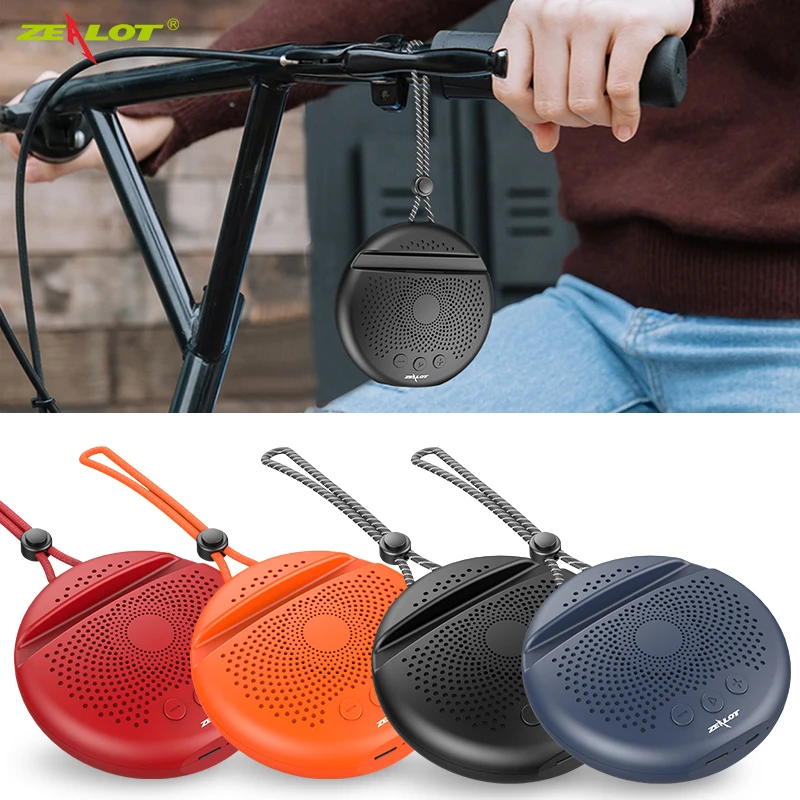 ZEALOT S24 мини открытый Bluetooth динамик беспроводной портативный милый ремешок