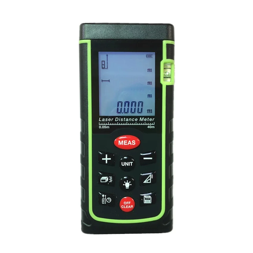 SNDWAY SW-A40 40M Handheld Laser Distance Meter Range Finder Trena Laser Rangefinder Laser Tape Measure Distance Tool