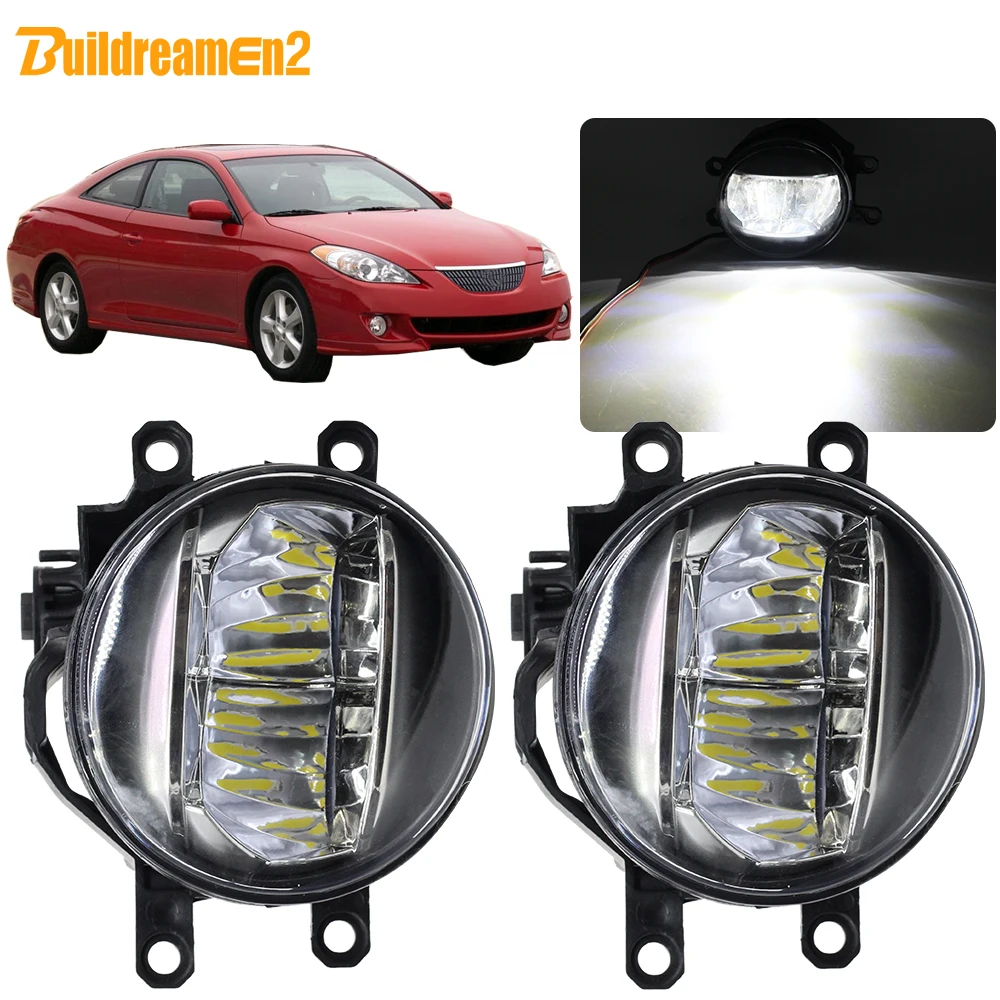 Buildreamen2 для Toyota Solara 2007 2008 стайлинга автомобилей 4000LM спереди + левый светодиодный