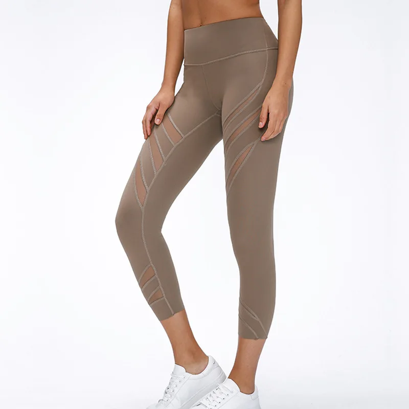 2020 woman capris Net Yarn sexy gym capris super quality mesh stretch fabric size us4-us12 free shpping 2020 woman capris Net Yarn sexy gym capris super quality mesh stretch fabric size us4-us12 free shpping