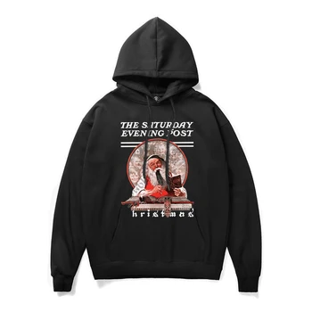 

Harajuku Style Spring Autumn Fleeces Hoodies Christmas Hoodies Mens Hip Hop Hoodie Sweatshirt Orange Black Pullover
