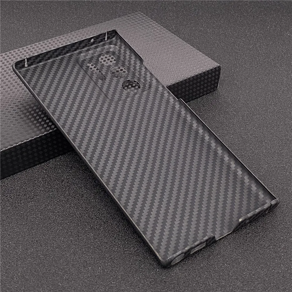 Real Carbon Fiber Lens Protection Phone Case for Samsung Galaxy Note 20 Ultra Carbon Fiber Hard Cover Cases