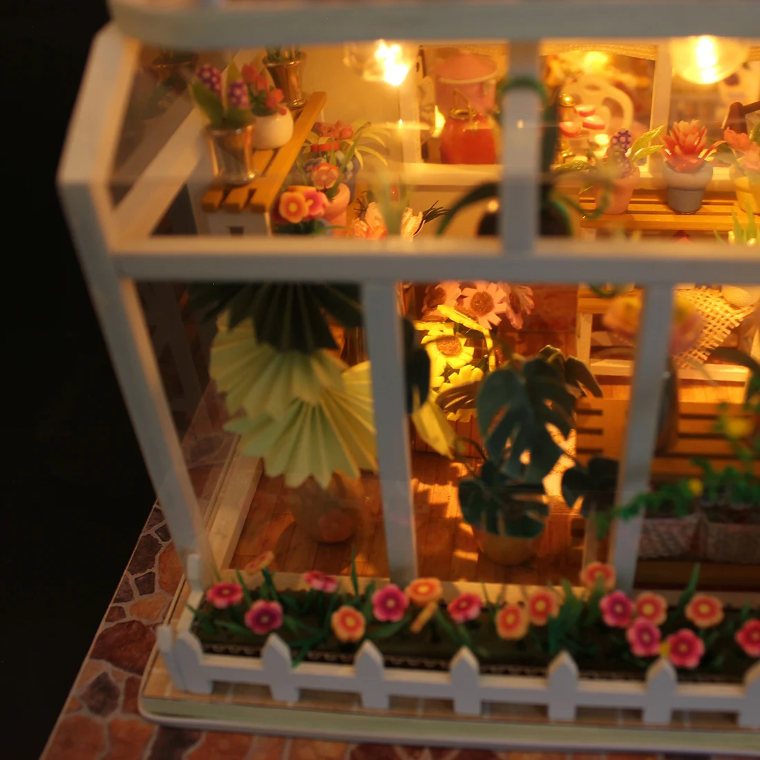 Сделай Сам деревянная Сборная модель кабины развивающие игрушки со светом и музыкой для детей-весь путь