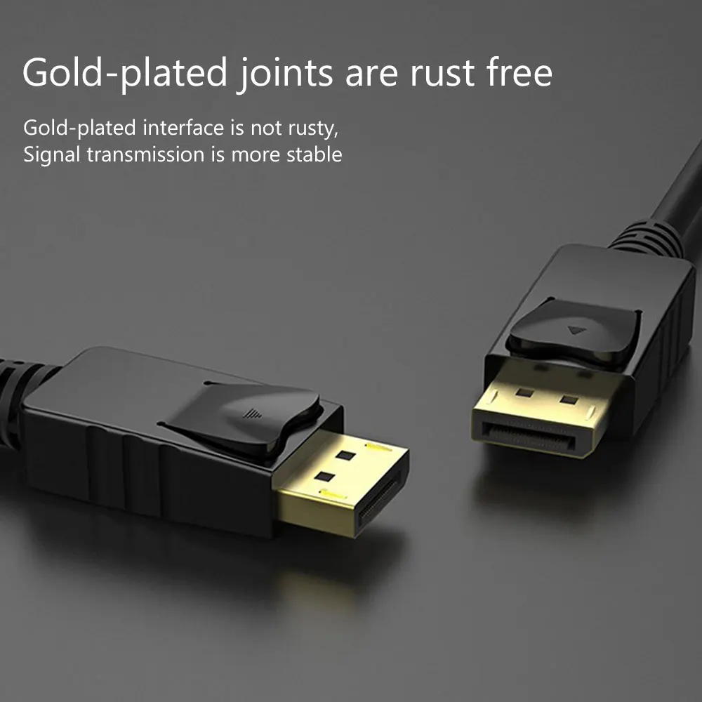 

DP Line Male-to-Male Computer TV Ultra-clear Cable DisplayPort Line 1.5m