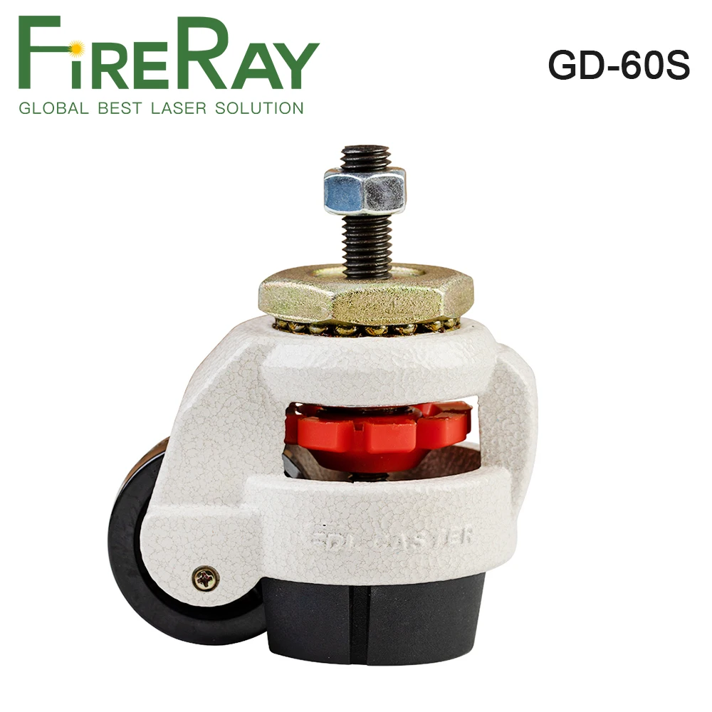 Универсальное колесо FireRay GD60 плоское дно и винтовой Тип для CO2 лазерной резки