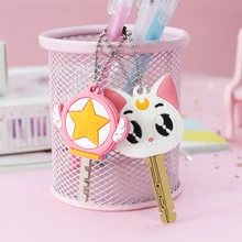 2 шт./лот мультяшный силиконовый защитный чехол для ключей, чехол для защиты от пыли, держатель, органайзер, товары для дома 2 шт./лот мультяшный силиконовый защитный чехол для ключей, чехол для защиты от пыли, держатель, органайзер, товары для дома