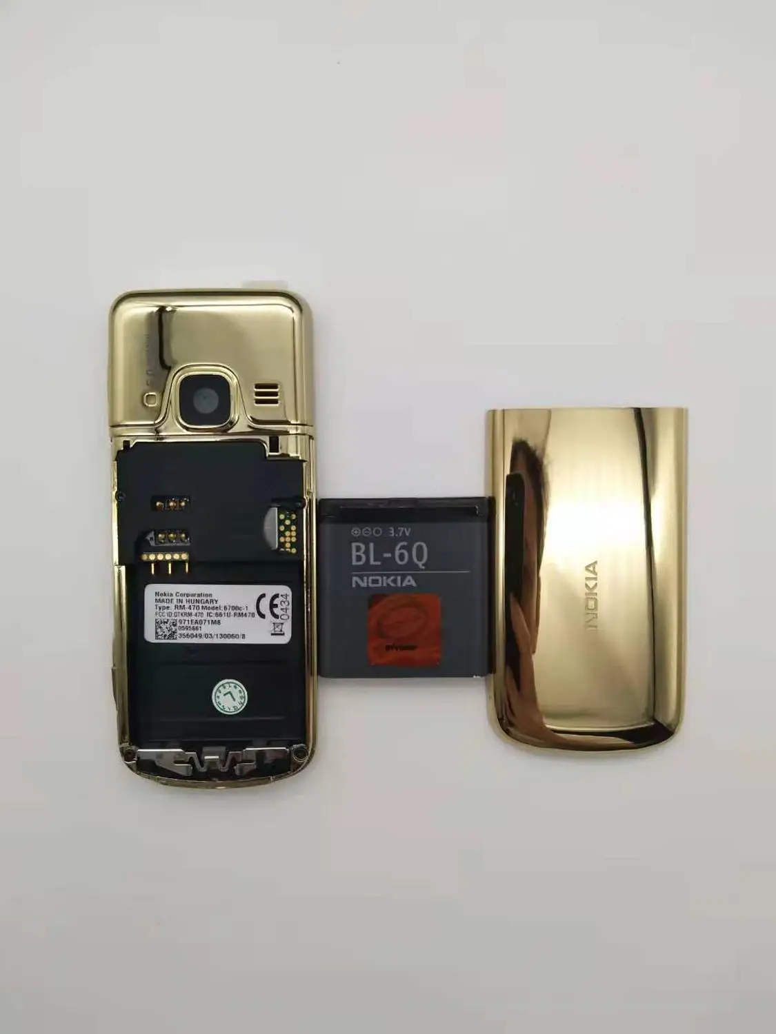 100% Оригинальный разблокированный Nokia 6700 Classic сотовый телефон GPS 5MP 6700c