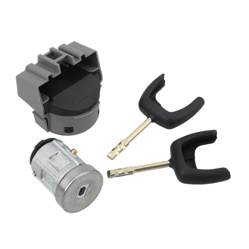 

Car Ignition Switch Barrel Cyclinder Lock 2 Keys for Ford Transit MK7 2006