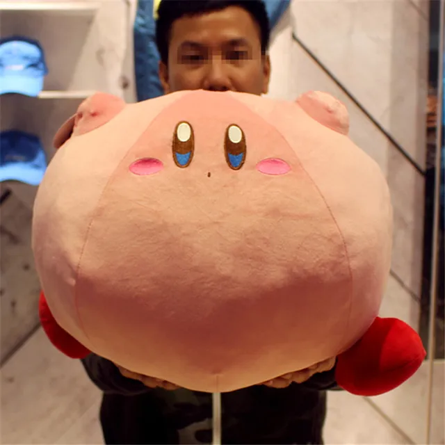 Kawaii Big Game Plush Toys Kirby Stuffed Plush Toys Funny Star Kirby  Stuff Cushion Pillow Toys Gifts for Kids Girlfriend