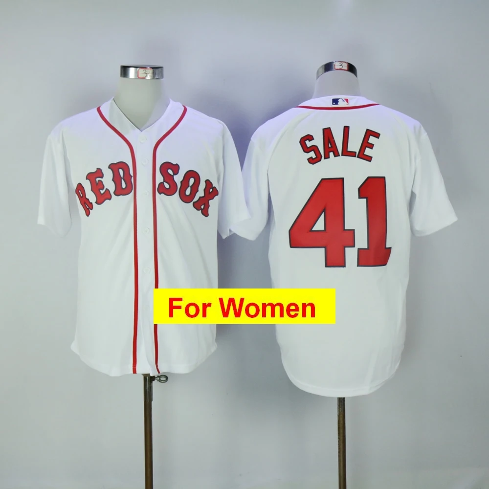 Коричневый Для женщин Boston Mookie Betts Xander Bogaerts J.D. Martinez Andrew Benintendi Chris Sale Jackie Bradley Flex& Cool Base Jersey - Цвет: Коричневый