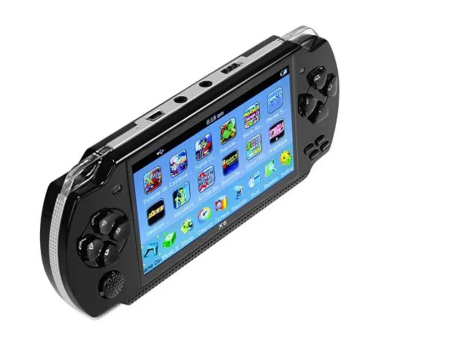 X6 Handheld Game Console 8GB 32-bit 4.3-inch PSP Portable Handheld
