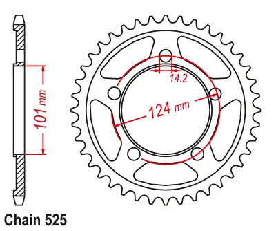525 37T 38T 41 лет заднее крыло мотоцикла звездочки для KTM 1190 RC8 08-13 990 Superduke 05-13 950 LC8 06-09 990 супермото 08-10 990 SM