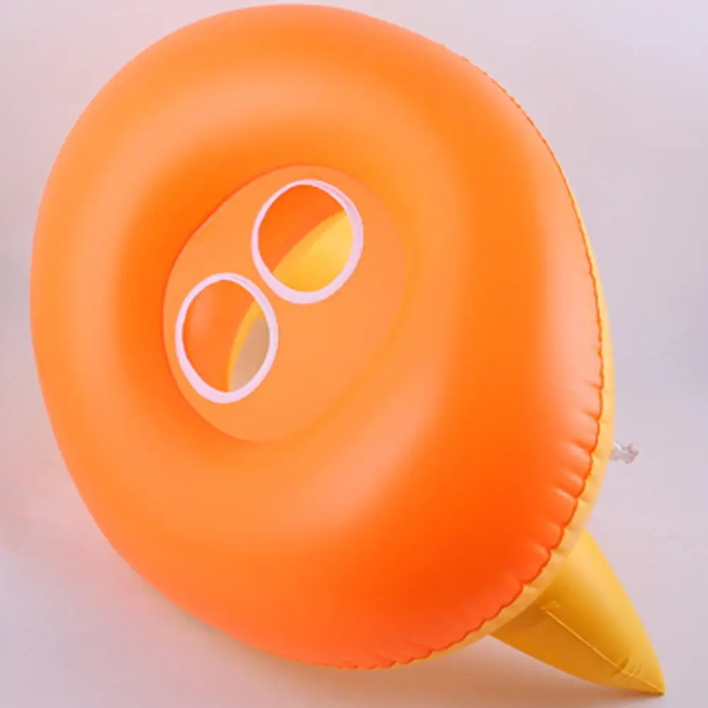 Kuulee милый мультфильм утка форма надувной поплавок плавательный кольцо игрушка для детей случайный цвет Высокое качество ребенок