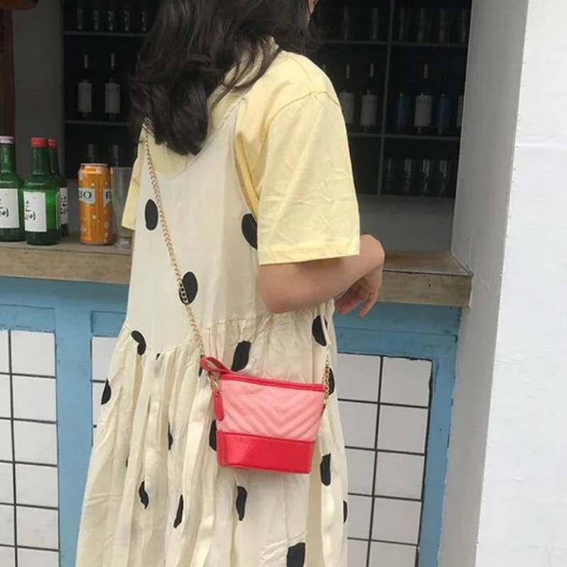 

2019 New Style Rhombus Chain Bag Hobo Bag Fashion Korean-style Versatile Shoulder Mini Small Bag Women's