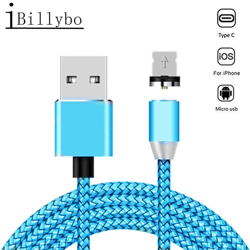 Магнитный USB кабель типа C для быстрой зарядки Samsung galaxy A70 A51 A30 S8 Note 8 Pro HTC U11 LG Q9 G6 G7