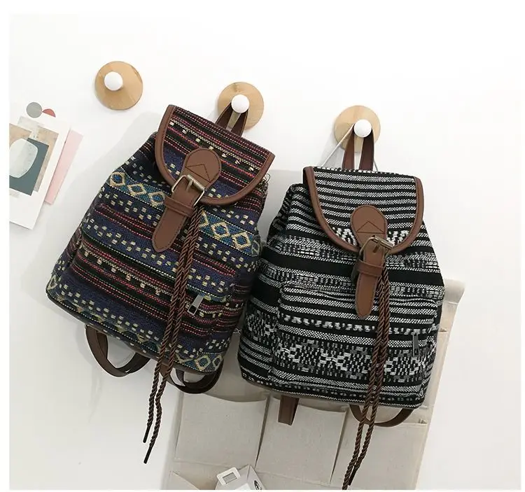 bohemian backpack bag bags women's backpacks women shoulders bag purses (43)
