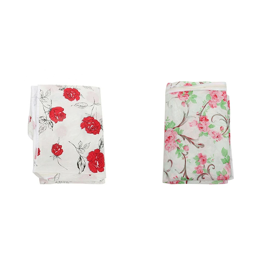 Exquisite Thick PEVA Washing Machine Cover Waterproof and Dustproof Home Hotel Use Drum Washing Machine Decorative Cover